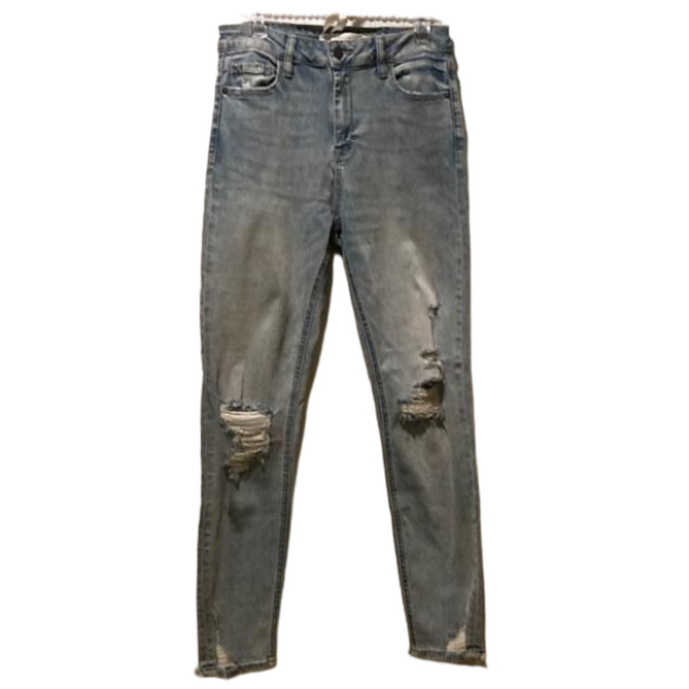 Hidden Style HD7967-SL Distressed High Rise Jeans Size 29